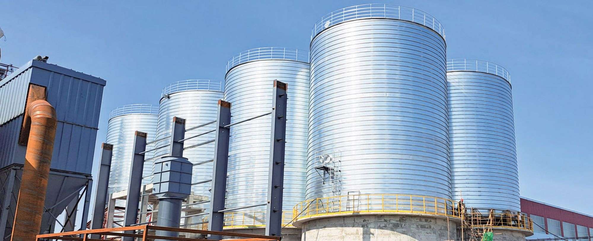Power Plant Fly Ash Handling Optimization with Steel Silos