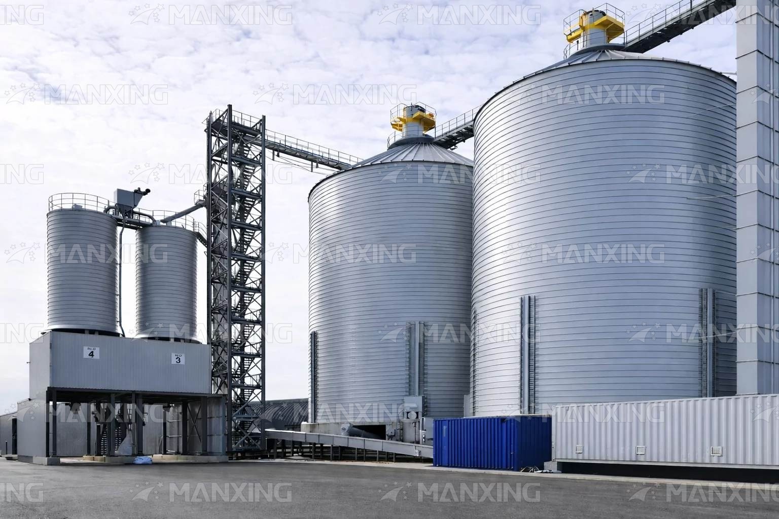 Case Study: Designing a 500-Ton Fly Ash Silo for a Power Plant — Engineering Excellence in Bulk Storage