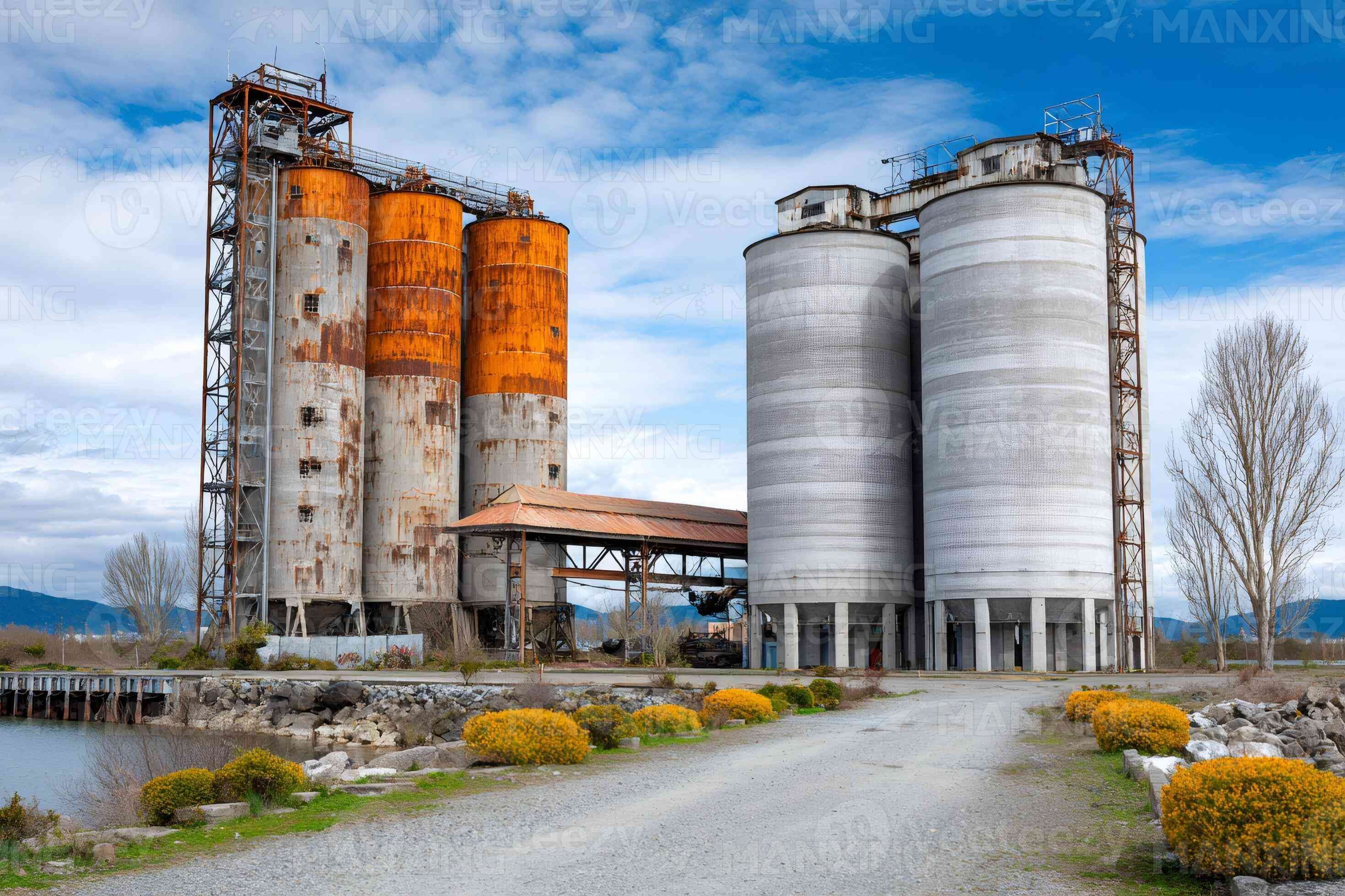 Power Plant Fly Ash Handling Optimization with Steel Silos